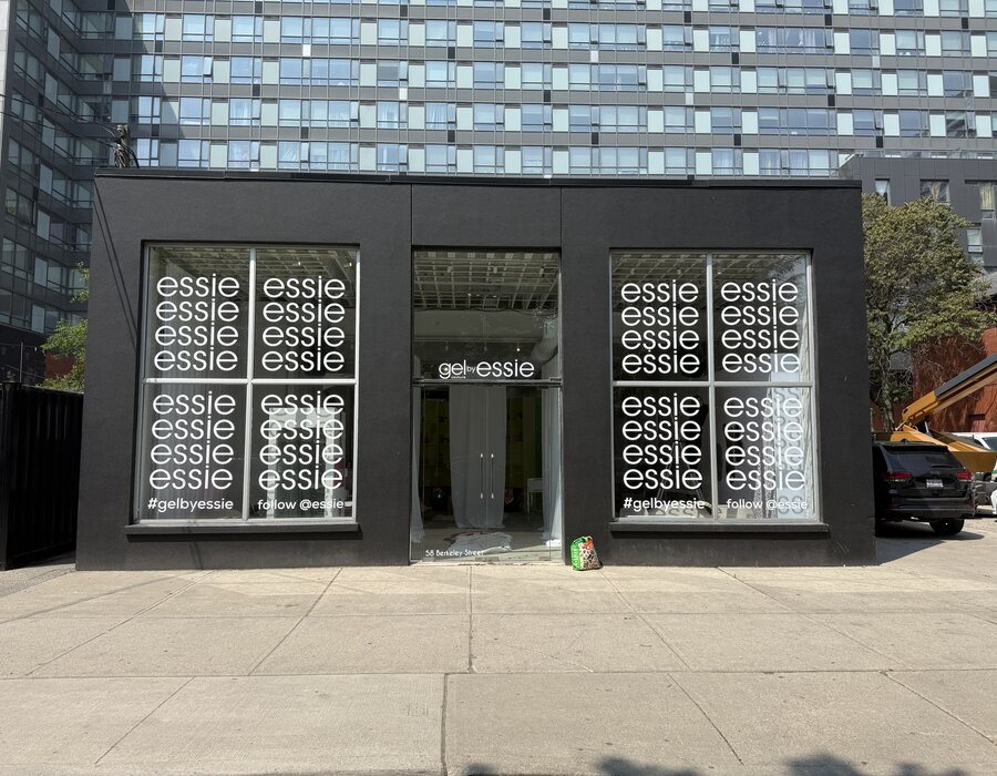 Essie – cut vinyl window graphics